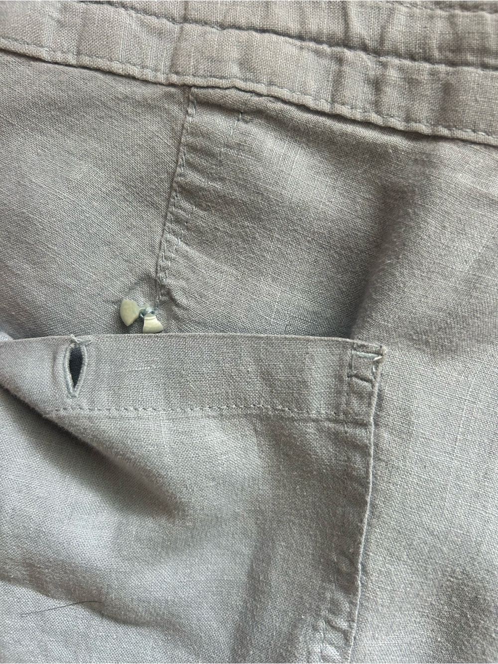 Women’s Linen Drawstring Pants Breathable Euro Summer Vacation Ralph Lauren - Picture 12 of 16